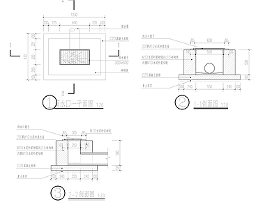 排水沟及雨水口 施工图