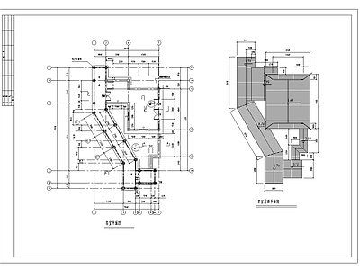 公园茶室建筑 施工图