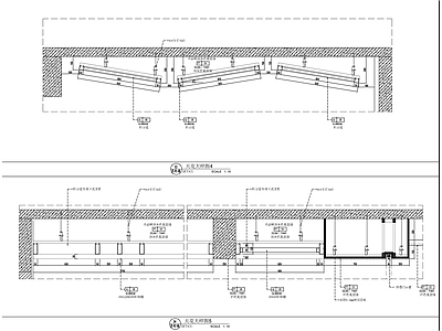 天花造型节点 施工图