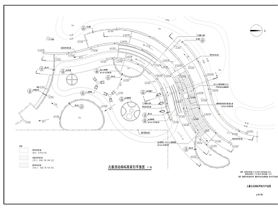 儿童区景观 施工图 游乐园