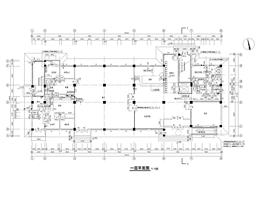 社会福利院建筑 施工图 疗养院