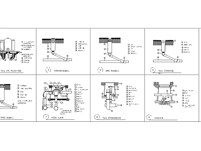 灌溉产品大样 施工图 园林景观给排水