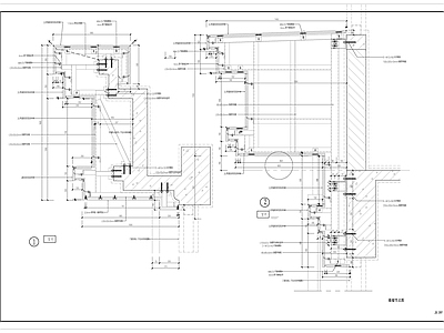 幕墙结构节点 施工图