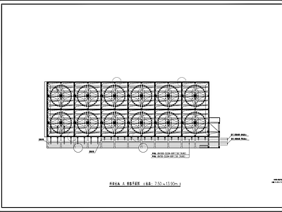 某造纸厂冷却塔给排水 施工图