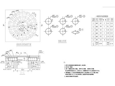 检查井周围混凝土加固大样 施工图 抗震加固结构