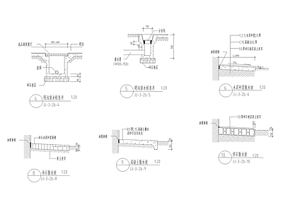 室外散水明沟 施工图