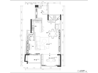 现代简约万科复式样板间全套 施工图 别墅