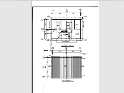 垃圾中转站给排水 施工图