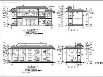 村政府办公楼建筑 施工图