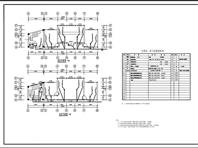 村部修缮工程电气 施工图 建筑电气