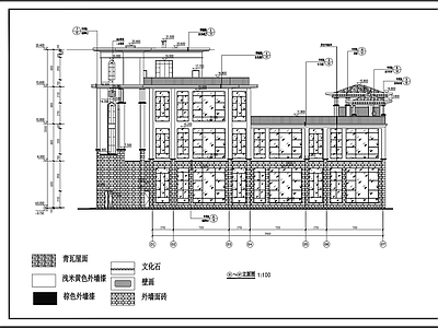 幼儿园建筑 施工图