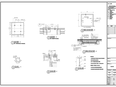 地产铺装井盖详图 施工图