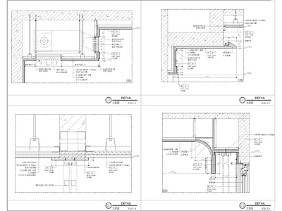 天花通用节点 施工图