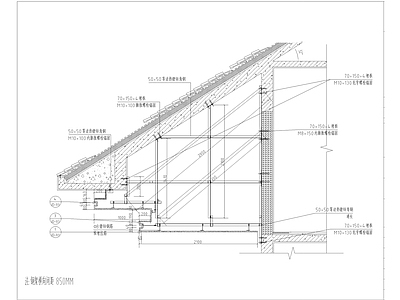 中式仿古商业建筑檐下GRC构建节点 施工图 建筑通用节点