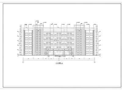 新建教学楼建筑 施工图