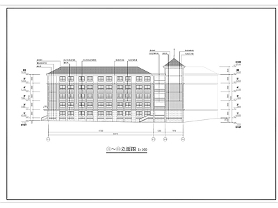 教学楼建筑 施工图