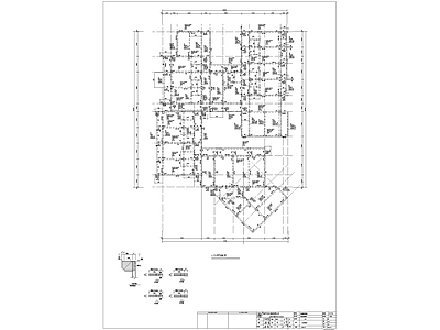 中式仿古建筑结构 施工图