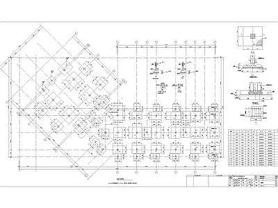 中式仿古建筑结构 施工图