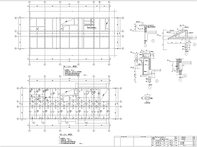 中式仿古建筑结构 施工图