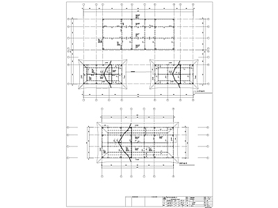 中式仿古建筑结构 施工图