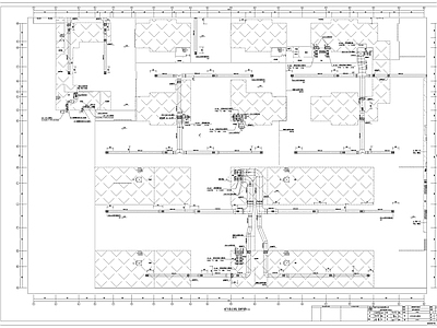 地下车库通风系统 施工图 建筑暖通