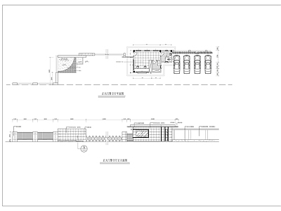 警卫室 施工图