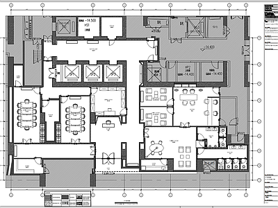 上海宝格丽酒店公寓物业接待中心 施工图