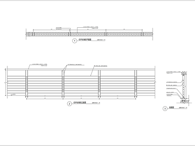 不锈钢栏杆详图 施工图