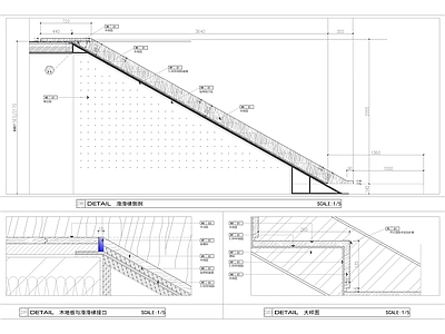 楼梯节点大样 施工图