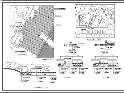 停车场 施工图 户外