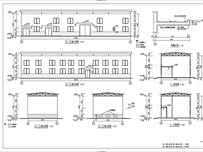 锅炉房建筑 施工图