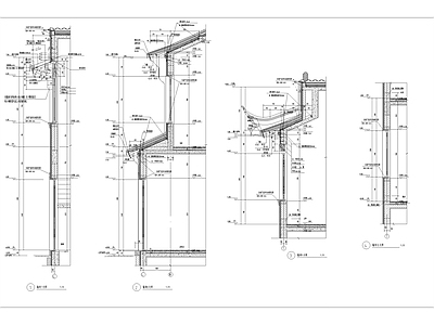 绿城中式合院细部大样 施工图 建筑通用节点