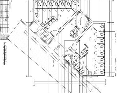 公厕公共卫生间 施工图