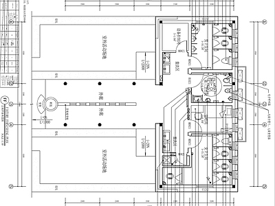 公厕公共卫生间 施工图