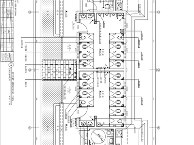 公厕公共卫生间 施工图