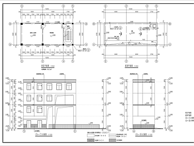 某水务公司排涝闸建筑 施工图