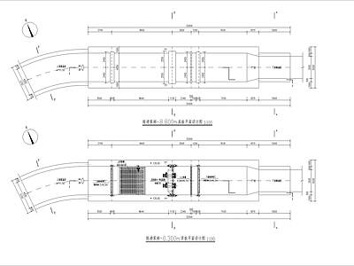 排涝闸工艺 施工图