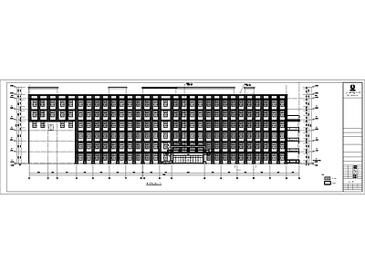 医院住院楼建筑 施工图