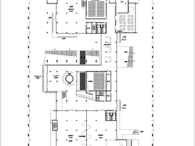 科技馆建筑平面图