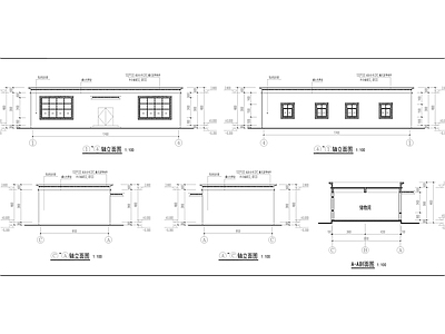 储物间建筑全套 施工图