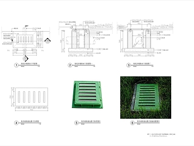 绿地雨水口 施工图