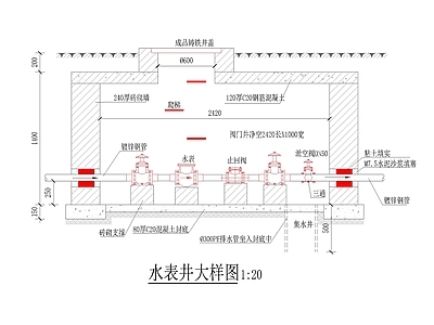 给排水节点 施工图