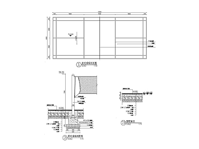 羽毛球场详图 施工图