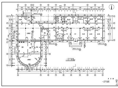 五层养老院建筑 施工图 疗养院