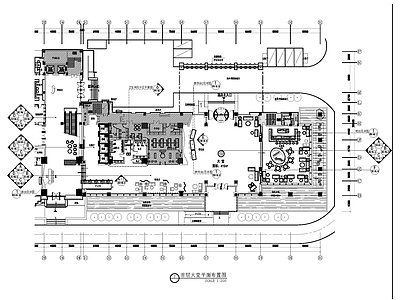 一层大堂整套 施工图 公区