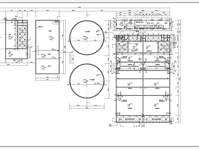 养猪场废水处理站建筑 施工图