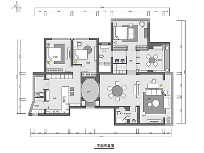 200㎡大平层家装 施工图