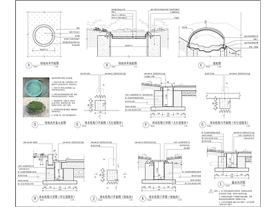 绿地检查井与雨水口详图 施工图