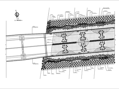 典型道路绿化 施工图