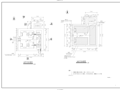 屠宰场生活污水管网 施工图